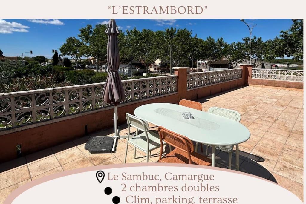 Estrambord Terrasse Camargue Appartement